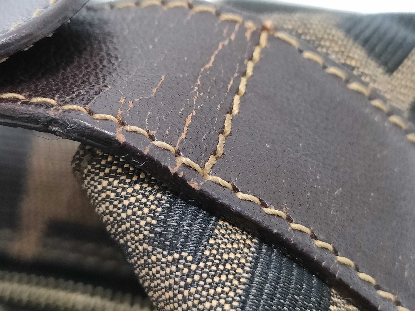 FENDI Zucca Pattern Fendi Zucca Vanity Pouch Mini Vanity Vanity Bag