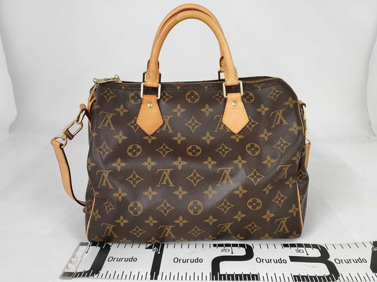 LOUIS VUITTON Louis Vuitton Monogram Speedy 30 Banduriere Shoulder Bag