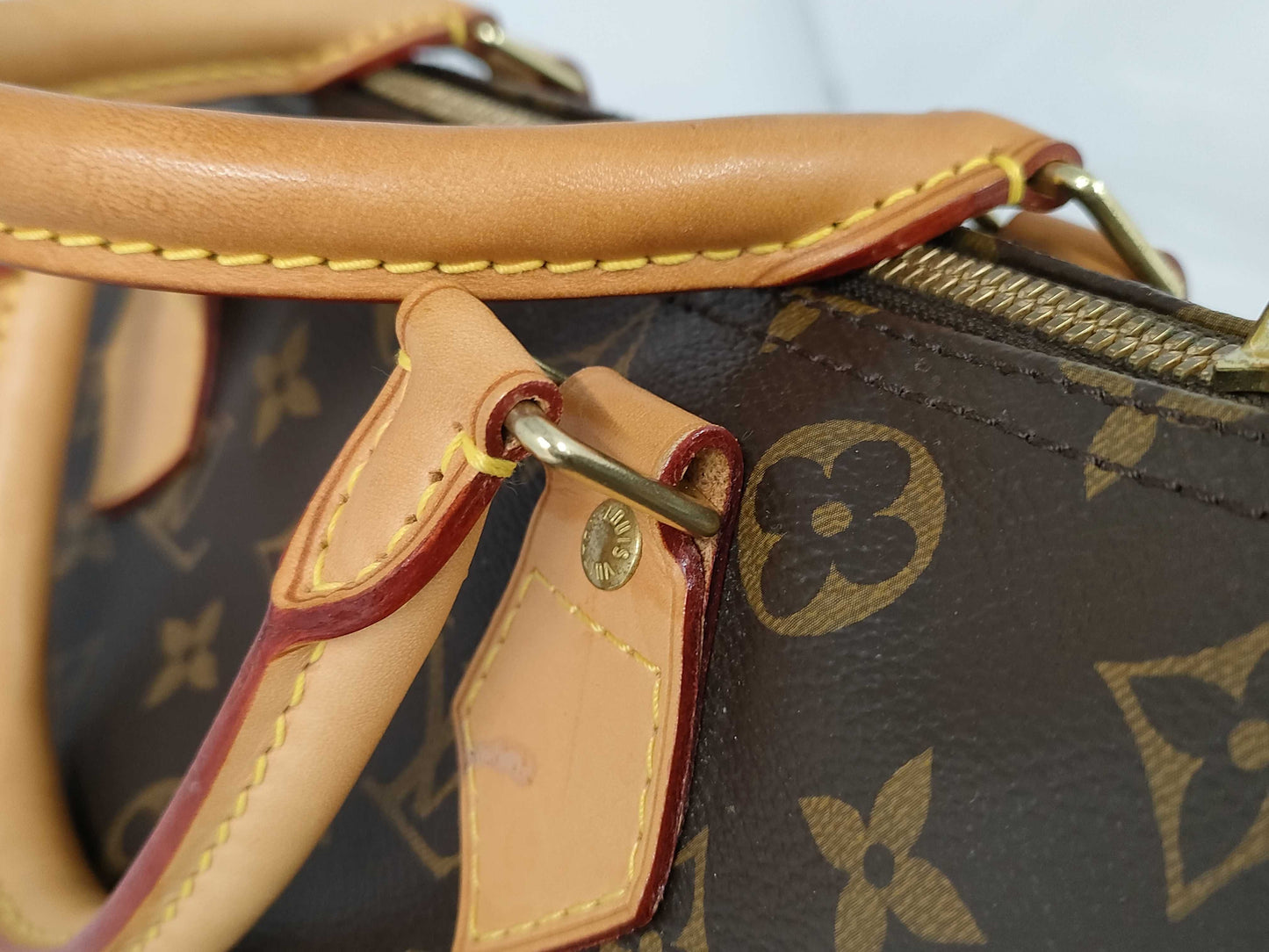 LOUIS VUITTON Louis Vuitton Monogram Speedy 30 Banduriere Shoulder Bag