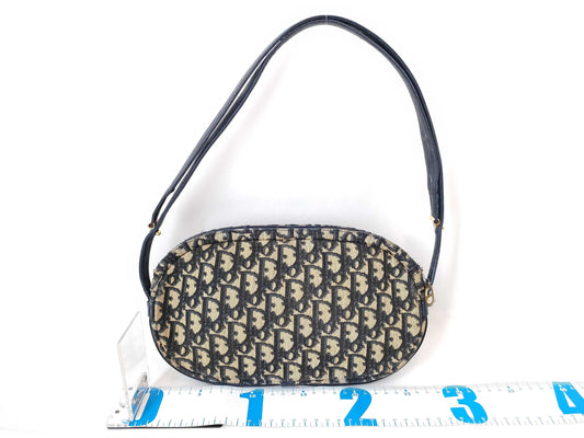 Dior Trotter DIOR Trotter Shoulder Bag Beige/Navy W27cm Shoulder Bag