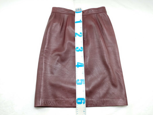 LOEWE Leather Skirt Skirt