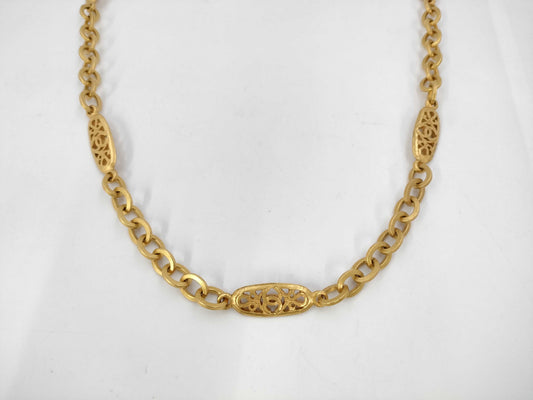 CHANEL Necklace Cocomark 123g Necklace