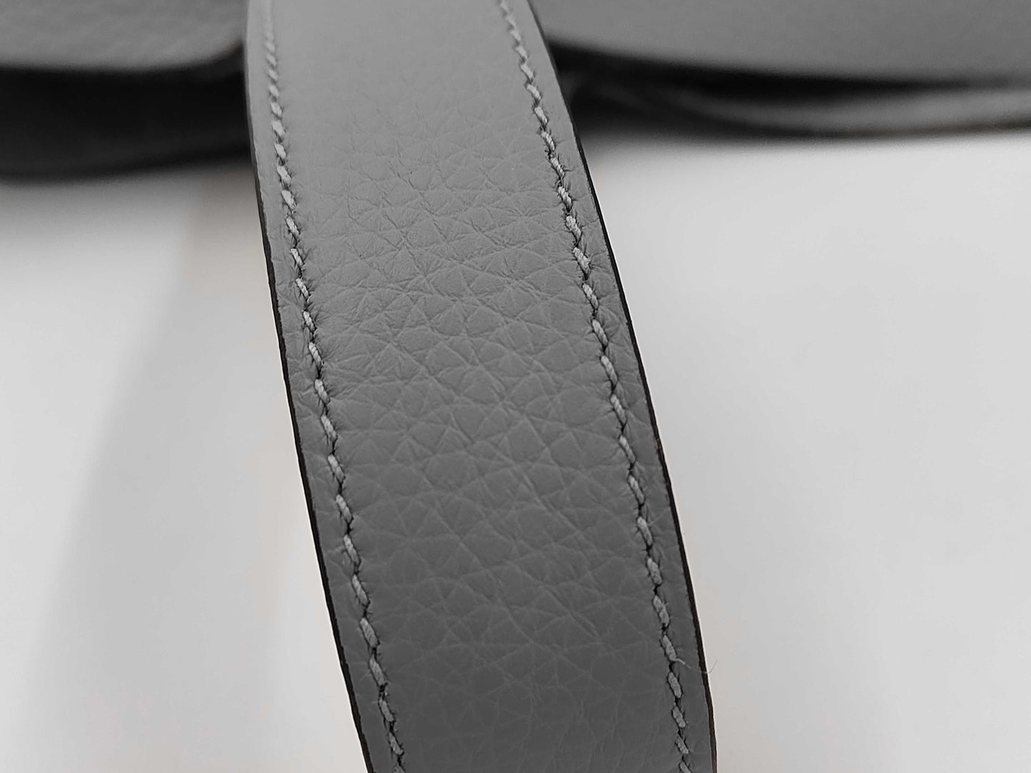 HERMES Picotan Lock 22MM Gripantan Silver Hardware K-Engraved Topo