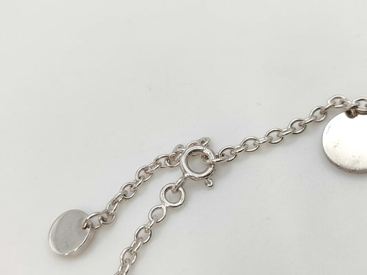 HERMES Ex-Libris PG SV925/Au750 8.0g Bracelet Bangle