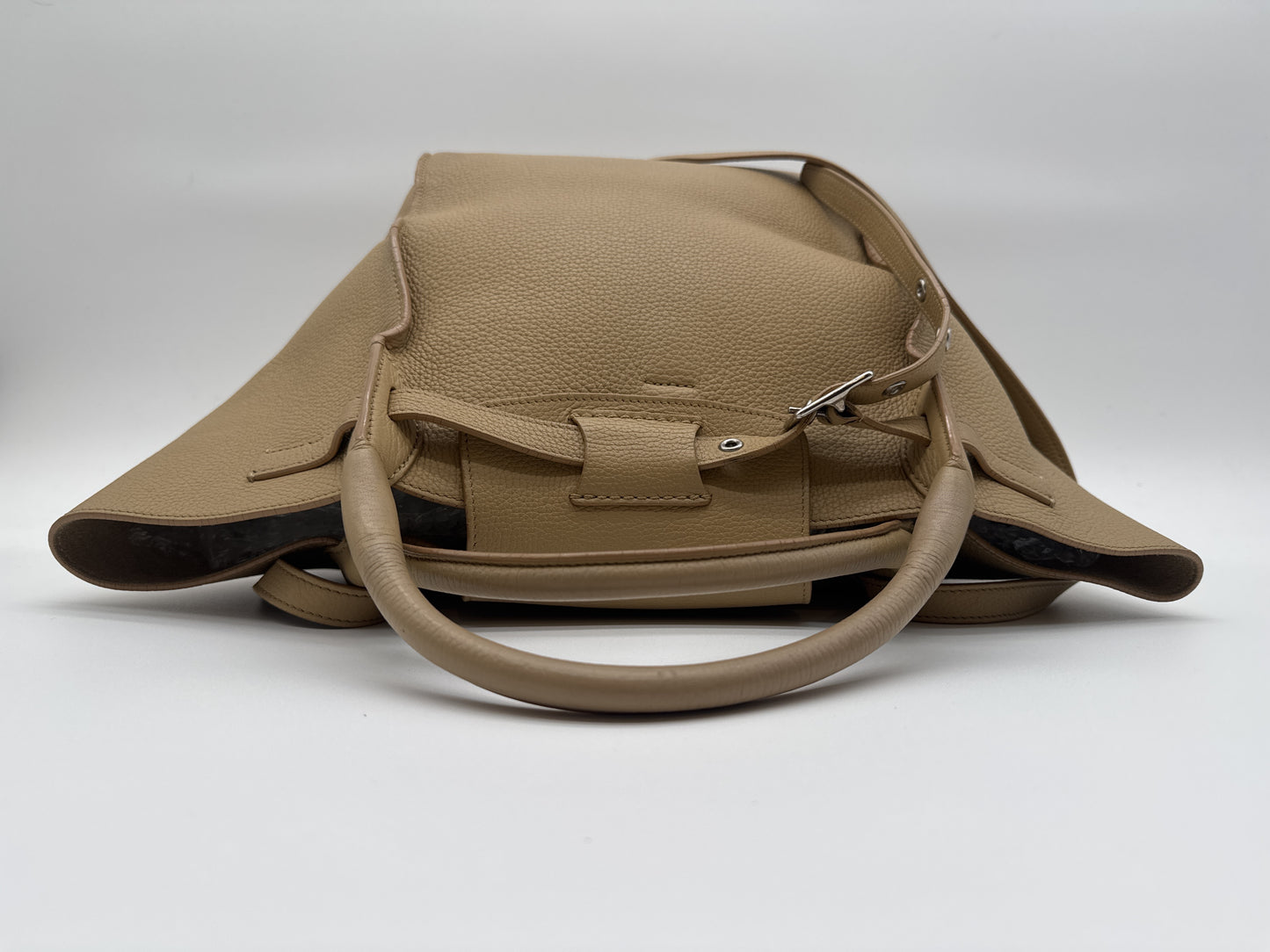 CELINE CELINE Handbag Big Bag Small Shoulder Bag 2way Beige Handbag