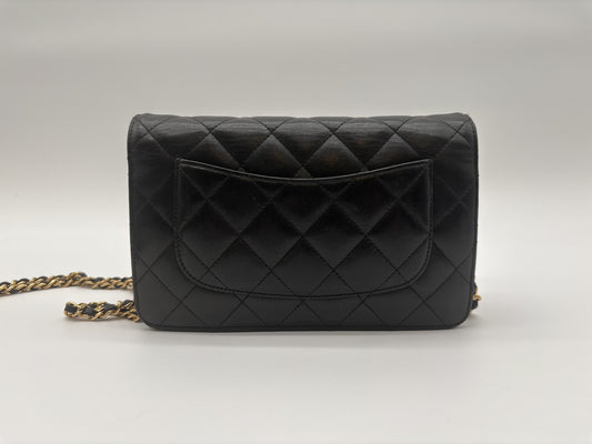 CHANEL Chain Wallet Matlasse Shoulder Bag Shoulder Bag