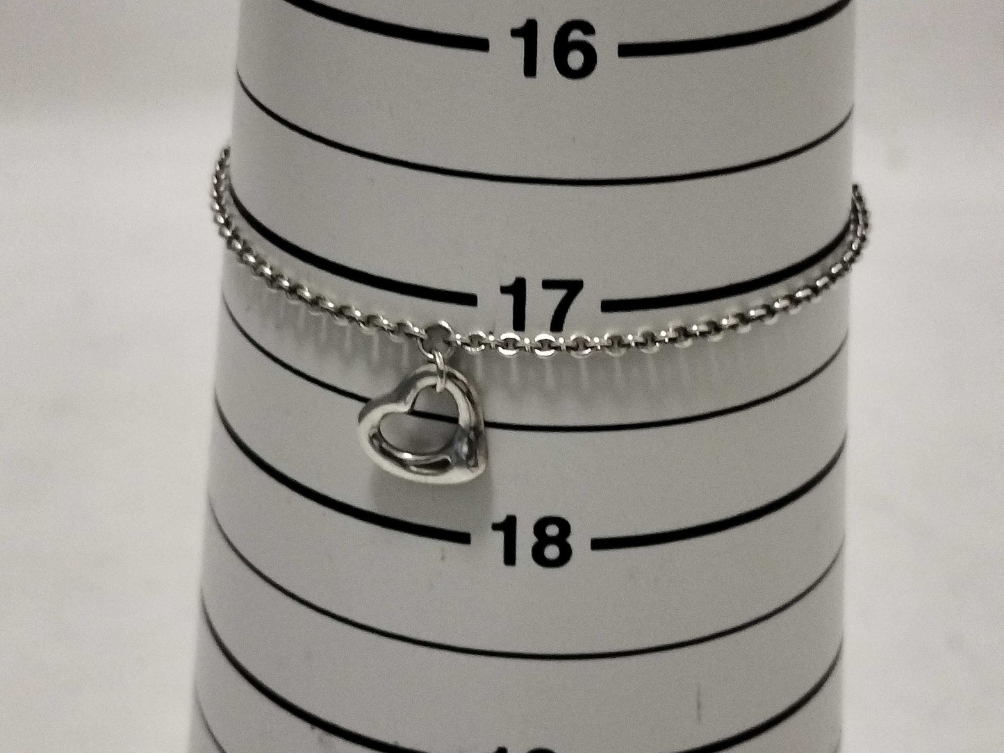 Tiffany&Co. Open Heart Tiffany Open Heart Bracelet 925 Bracelet Bangle