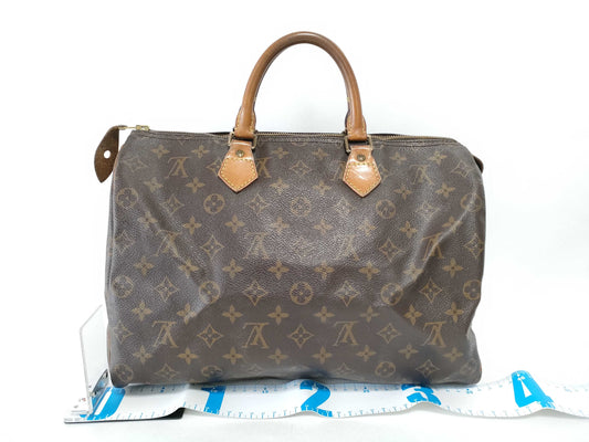 LOUIS VUITTON Monogram Vuitton Monogram Speedy 35 Handbag