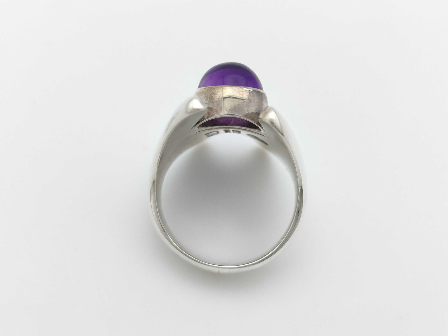 Georg Jensen 139 Amethyst Henning Koppel Ring AG925 Vintage Ring