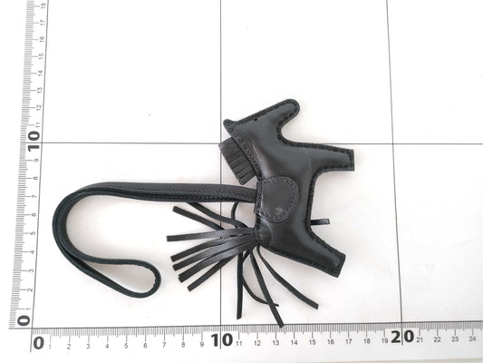 HERMES Hermes U Engraved Rodeo Charm PM Black Other Accessories Other Accessories