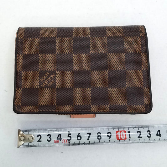 LOUIS VUITTON LOUIS VUITTON Louis Vuitton N60380 Damier Nnube Portefeuille Juliet Wallet Wallet