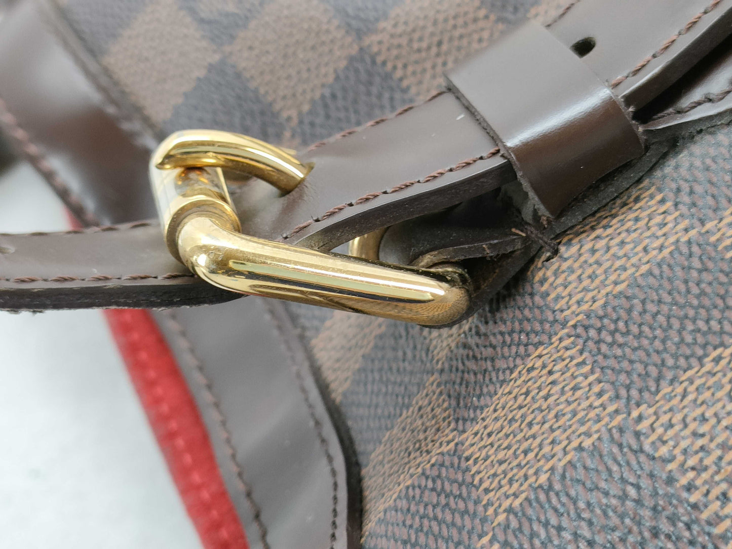 LOUIS VUITTON Damier Damier Hampstead MM Tote Bag Tote Bag