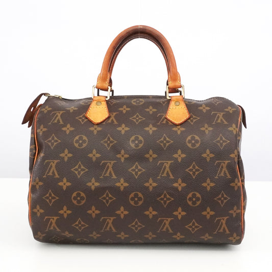 LOUIS VUITTON LOUIS VUITTON LV Monogram Vuitton Speedy 30 M41108 Boston Bag and Handbag