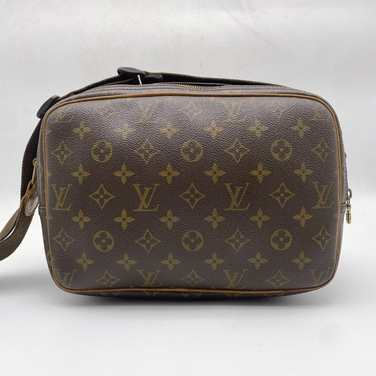 LOUIS VUITTON Monogram Reporter PM Shoulder Bag