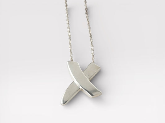 Tiffany&Co. Tiffany Kiss Paloma Picasso Silver 925 Necklace
