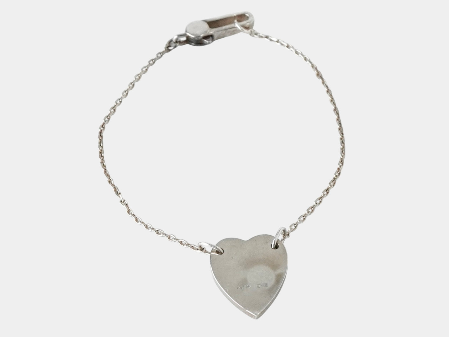 GUCCI Gucci Heart Silver 925 Bracelet Bracelet Bangle