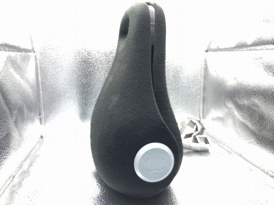 CHANEL Hip Bag Suede Black Handbag with Strap