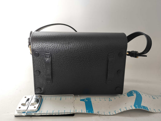 GUCCI Gucci Horsebit 1955 Leather Shoulder Black 732314 Shoulder Bag