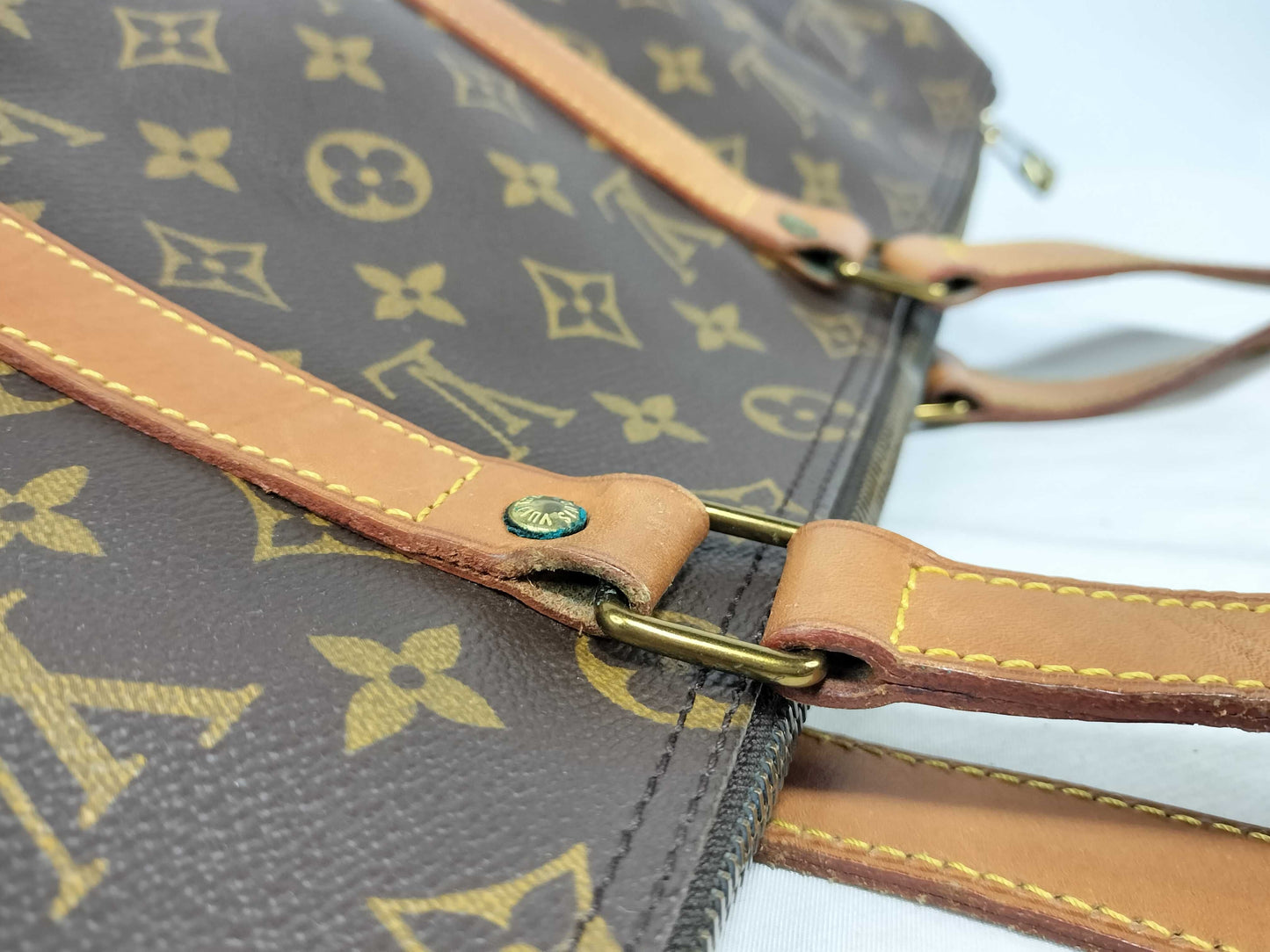 LOUIS VUITTON Monogram Louis Vuitton M51116 Flannery 50 NO8906 Boston Bag Tote Bag Monogram Boston Bag