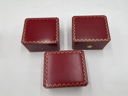 Cartier Empty Box 3-Piece Set Women's Watches