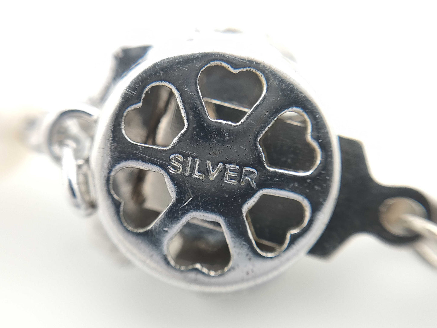 Akoya Pearl Diameter Approx. 7.4-7.8mm SV 37.3g Necklace