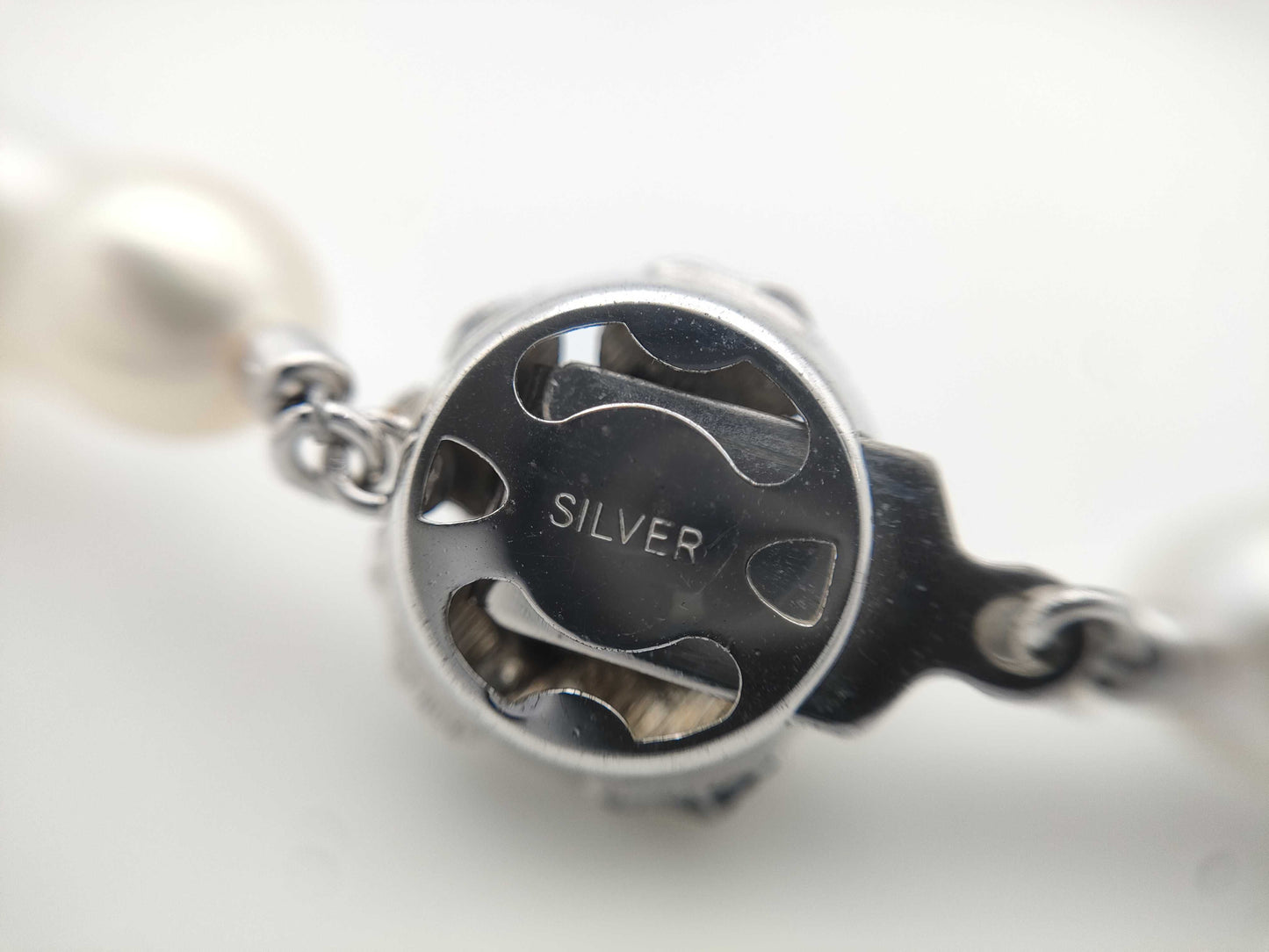 Akoya Semi Round Pearl Diameter Approx. 7.0-7.4mm SV 62.5g Necklace