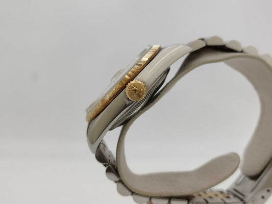 ROLEX 16233G S595661 Champagne Dial Jubilee Boys Watch