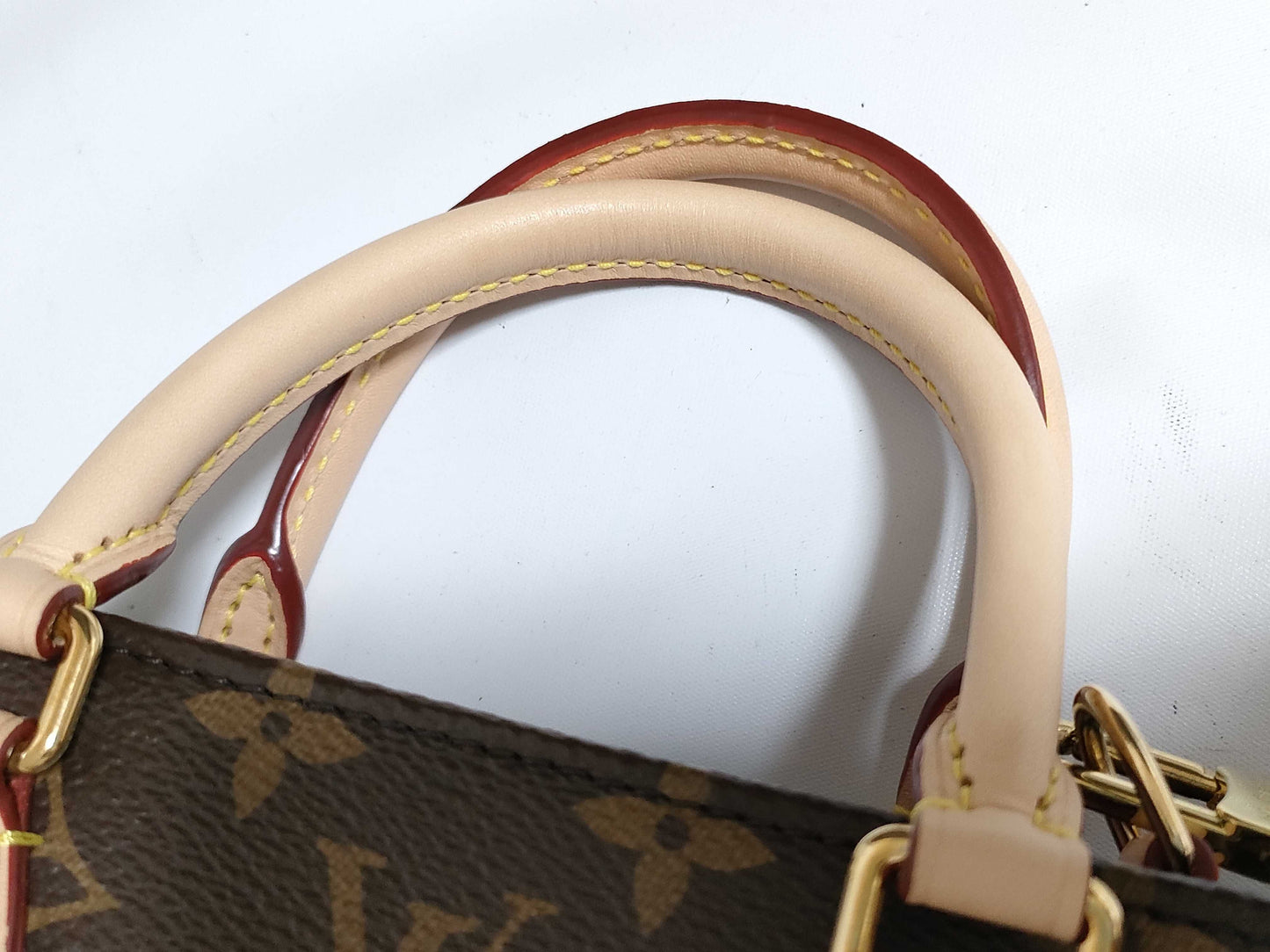 LOUIS VUITTON Monogram LV Sac Plat BB Shoulder Bag