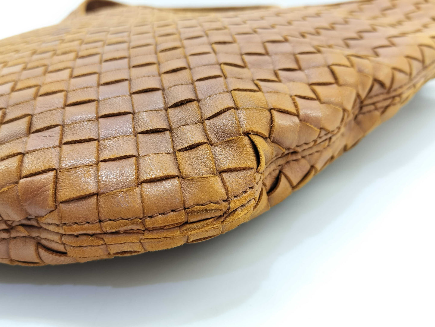 BOTTEGA VENETA Intrecciato Bottega Veneta Shoulder Intre Tea Calf Shoulder Bag