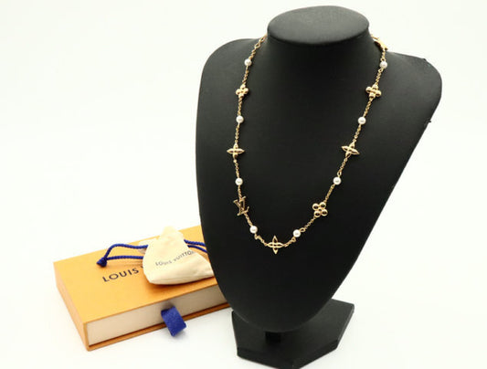 LOUIS VUITTON Necklace Louisa M01610 Necklace