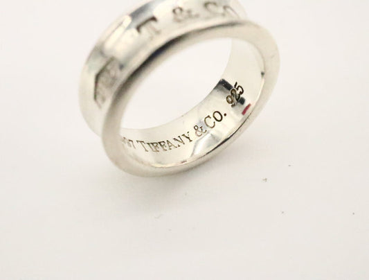 Tiffany&Co. Narrow 1837 925 6.4g #11 Ring