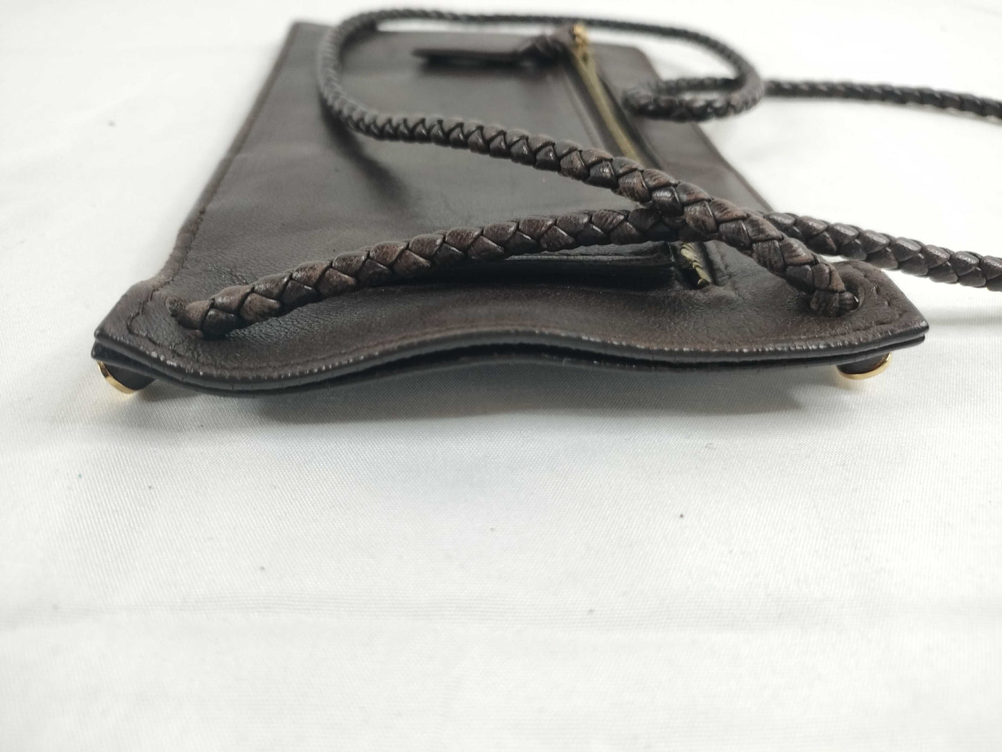 BOTTEGA VENETA Intrecciato Intrecciato Intrecciato Smartphone Shoulder Brown Shoulder Bag