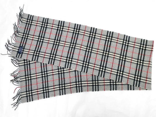 BURBERRY Muffler Grey Muffler