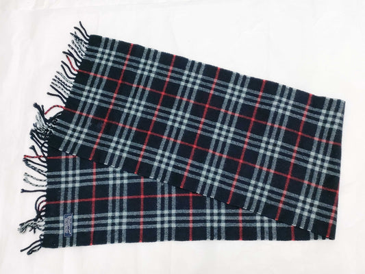 Burberrys Burberry Muffler Navy Muffler