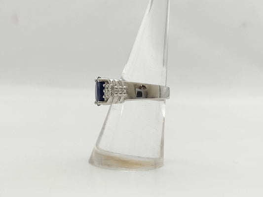 S2.40ct D0.13ct PT900 8.0g Ring