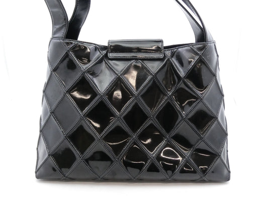 CHANEL Matlasse Enamel Cocomark Shoulder Bag