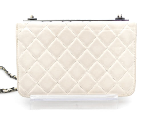 CHANEL Matlasse Cocomark Chain Wallet Shoulder Bag