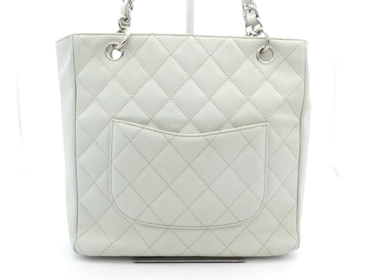 CHANEL Matlasse Caviar Skin Cocomark Chain Tote Bag