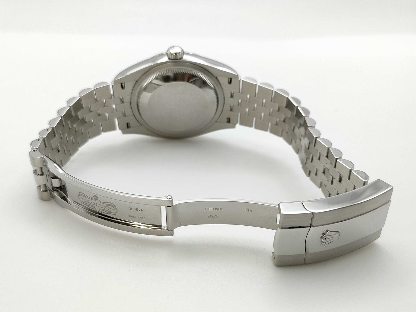 ROLEX 126234 5392D322 Silver Roman Jubilee Breath Men's Watch