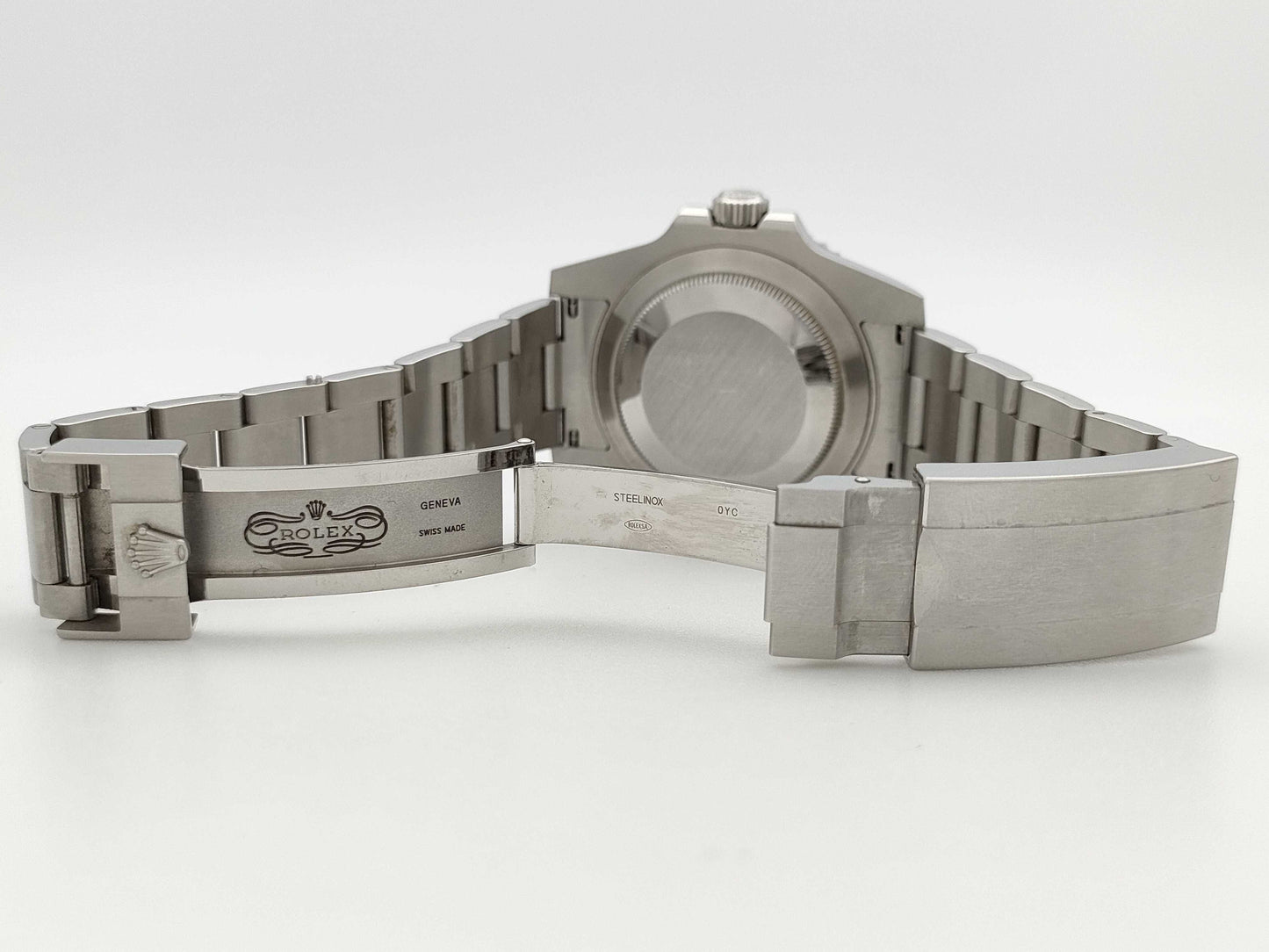 ROLEX 114060 G392Y140 Black Dial Oyster Breath Men's Watch