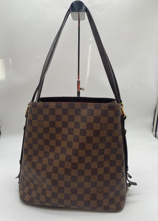 LOUIS VUITTON Hippo Rivington N41108 Damier Tote Bag