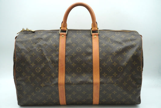 LOUIS VUITTON Monogram Keypol 50 M41416 Boston Bag
