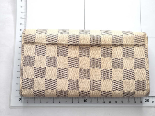 LOUIS VUITTON Damier Azure Vuitton Sara Damierzul N63208 CT3104 Wallet