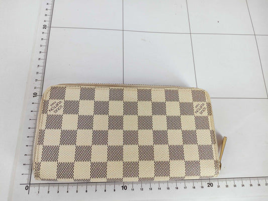 LOUIS VUITTON Damier Azure Vuitton Zippy Wallet Damierzul N60019 VI2037 Wallet