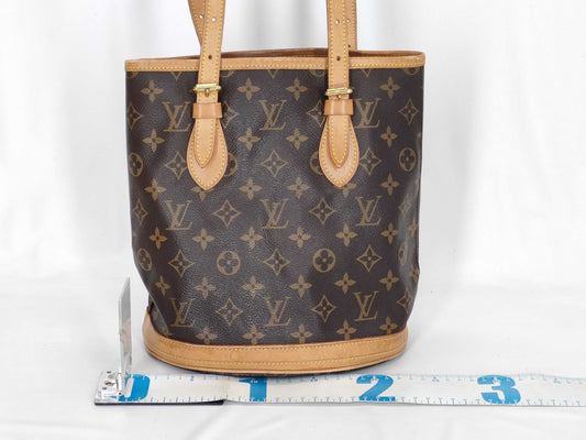 LOUIS VUITTON Monogram Vuitton Bucket PM M42238 Monogram Tote Bag Tote Bag