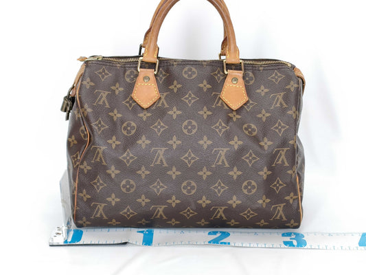 LOUIS VUITTON Monogram Vuitton Speedy 30 M41108 Monogram Handbag Handbag Handbag