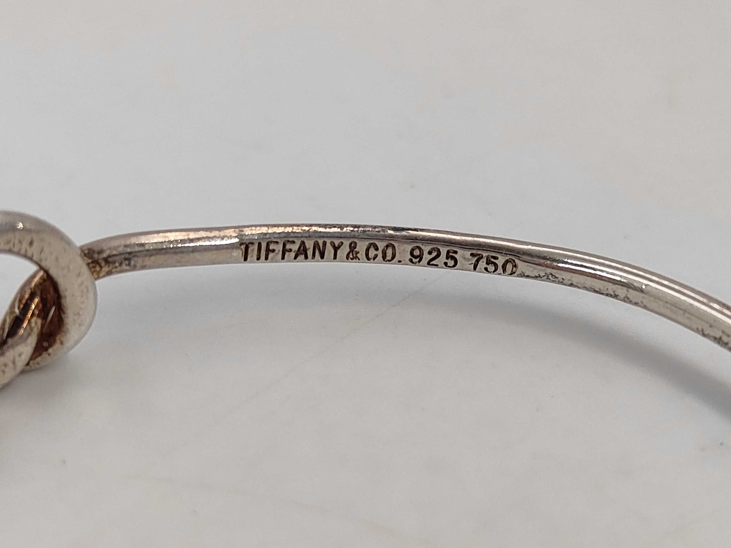 Tiffany & Co. Love Knot Bracelet 925/750 6.7g Bracelet Bangle