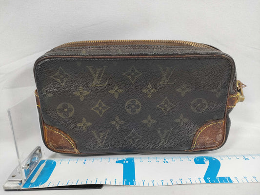 LOUIS VUITTON Monogram Vuitton Monogram Marlie Dragonne PM M51827 Second Bag Second Bag