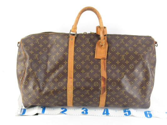 LOUIS VUITTON Monogram Vuitton Monogram Keypol 60 M41422 Serial Blur Boston Bag
