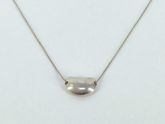 Tiffany&Co. Bean Tiffany Bean Necklace SV925 8.1g Necklace